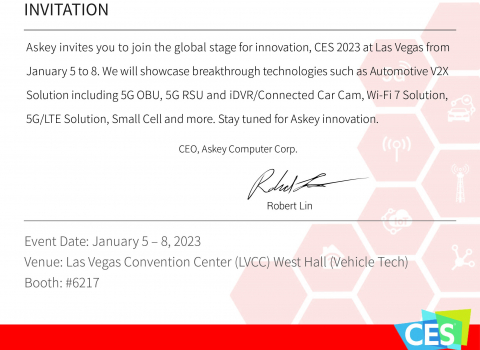 2023 CES Invitation