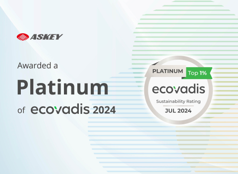亞旭榮獲EcoVadis 2024鉑金證書