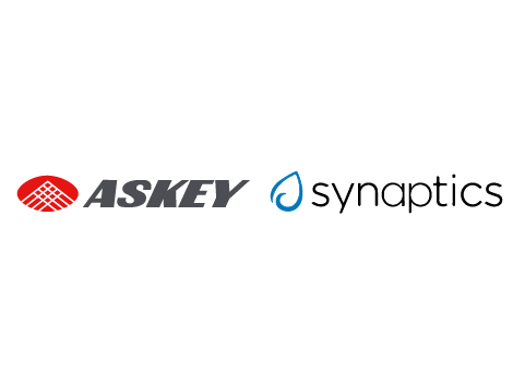 Askey Synaptics dual logos Askey Synaptics dual logos